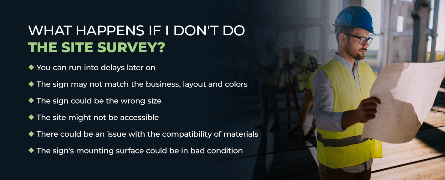 What Happens If I Don't Do the Site Survey?